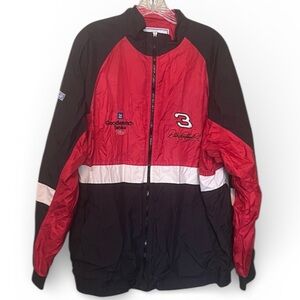 Dale Earnhardt #3 Goodwrench NASCAR Jacket – Red/Black – Racing Style, size XL